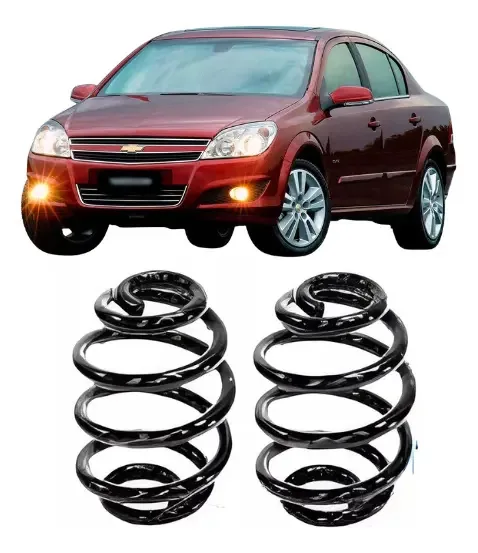 2 Molas Reforçadas Gnv Gm Vectra Elite Elegance Gtx 1.8/2.0