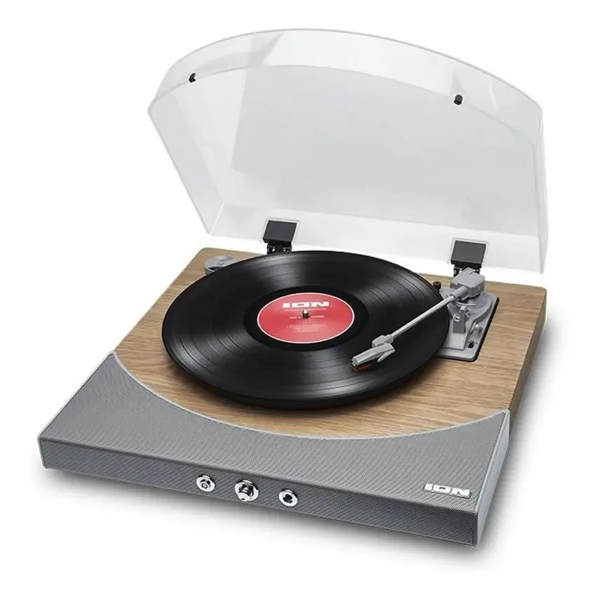 Premier Lp Nat Natural Ion Toca-discos Usb Bluetooth Vitrola