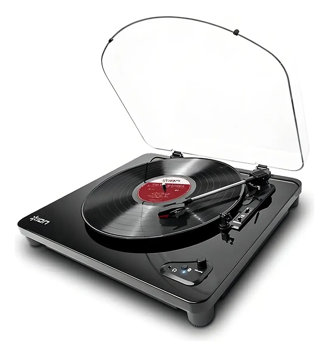 Air Lp Ion Toca Discos Preto Usb Mp3 Vitrola Com Bluetooth
