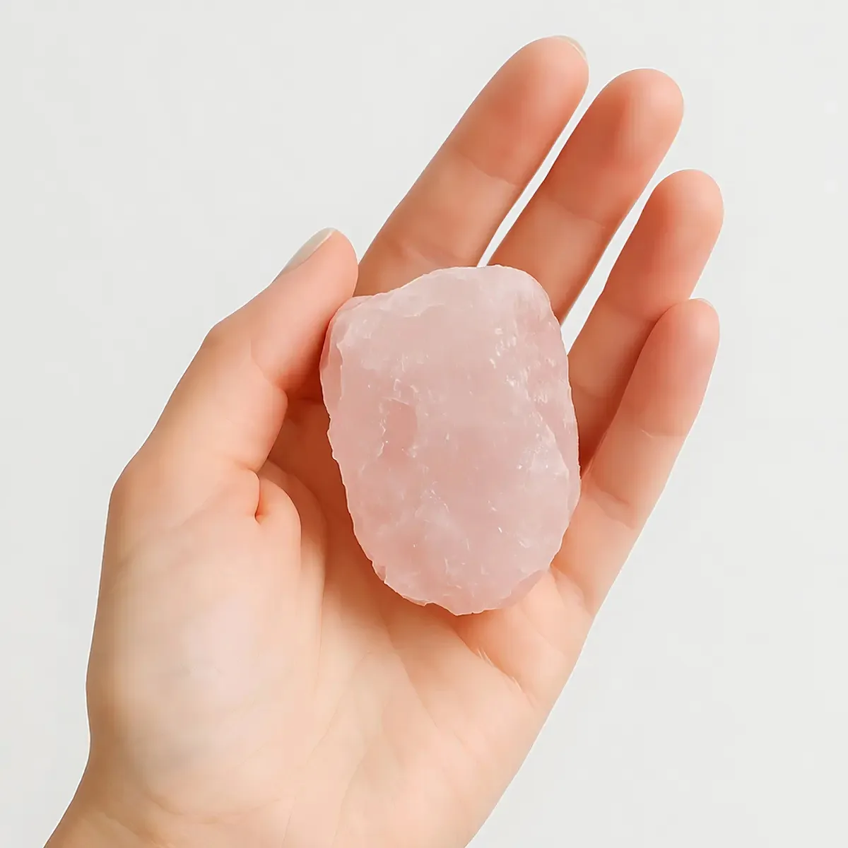 Quartzo Rosa Bruto Natural 100g Pedra Semipreciosa Brasil 7-10cm