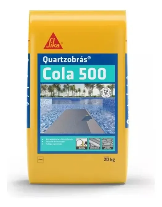Cola 500 Quartzobrás - Cinza 20 Kg