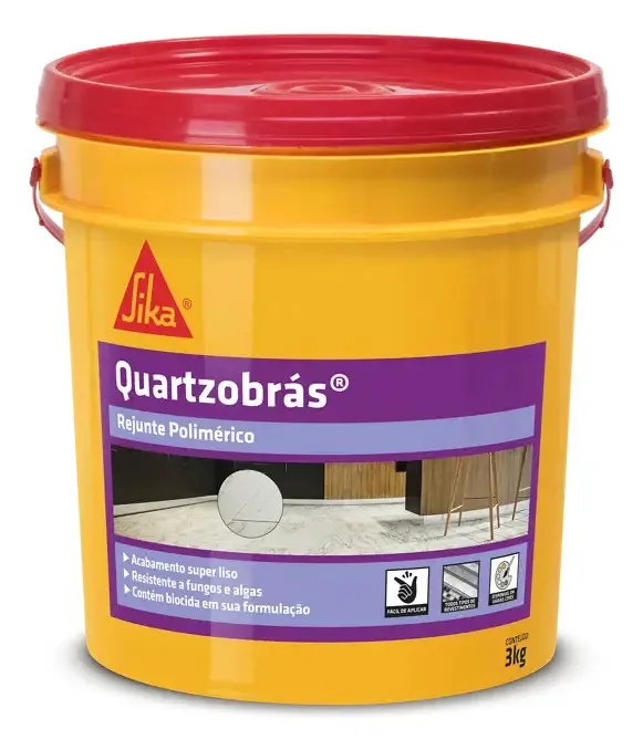 Rejunte Polimérico Quartzobrás - Bronze 3kg