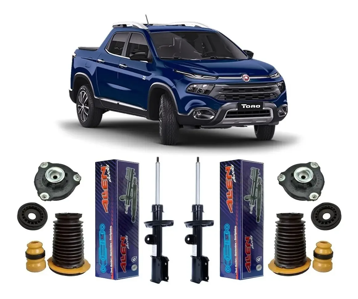 2 Amortecedor Dianteiro+ Kit Amortecedor Fiat Toro 2016-2021