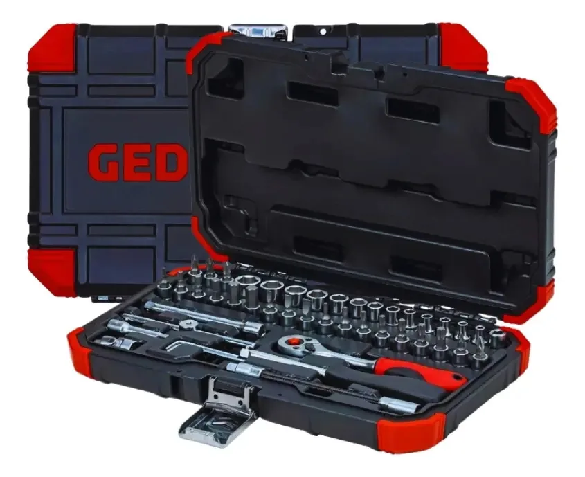 Jogo Soquete Sextavado Gedore Red 4-14mm 1/4 46pçs R49003046