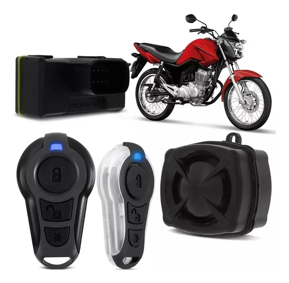 Alarme Moto Stetsom Controle Presença Com Partida Triplo I