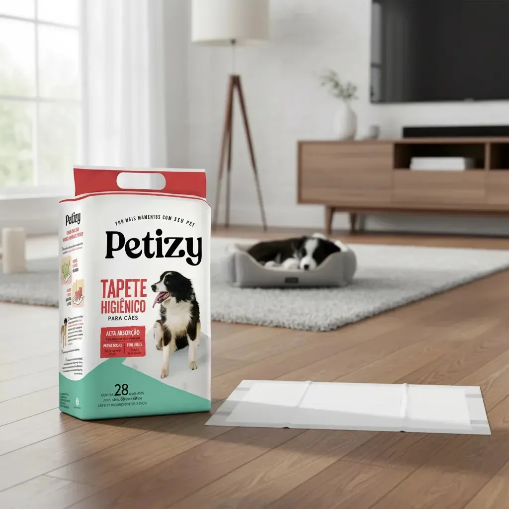 Tapete Higiênico Cães Pet 60x60 28un Pet1584