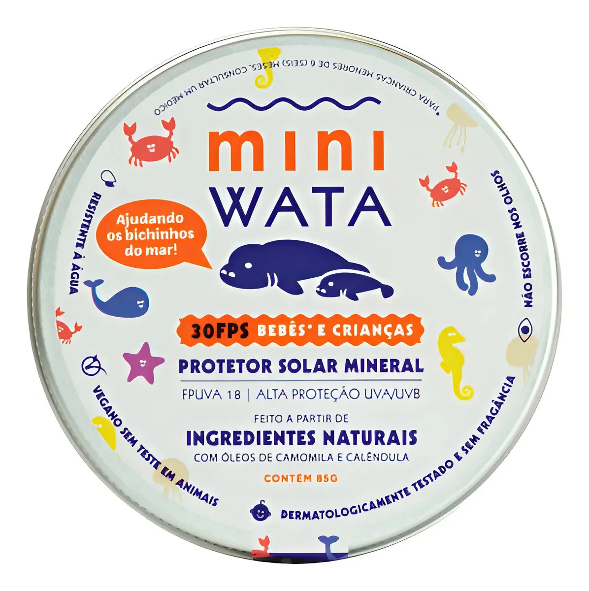 Protetor Solar Natural Fps30 Infantil / Kids 85g