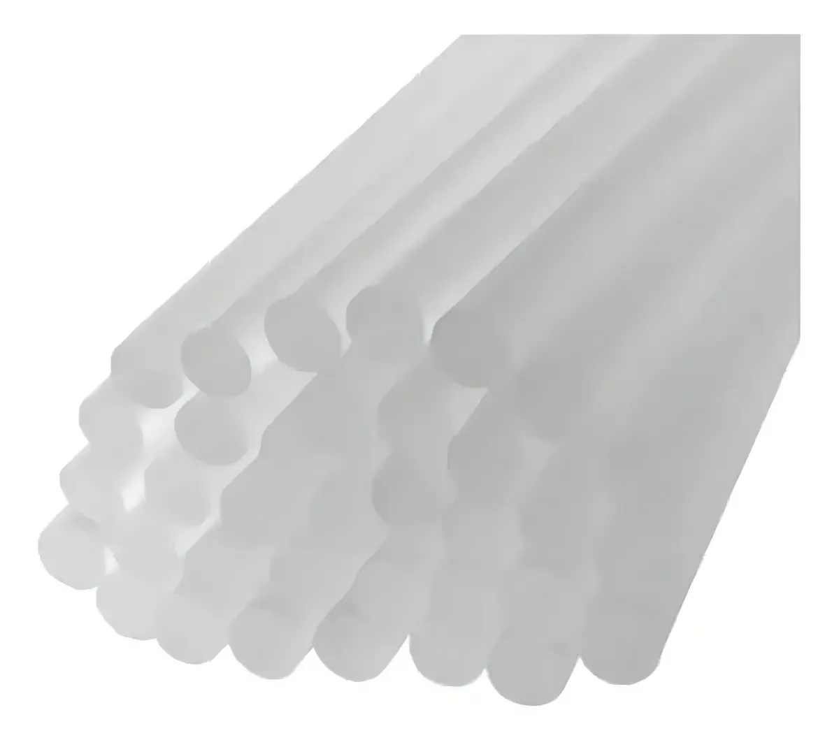 Bastão Cola Quente 7 mm x 30 cm Branco Rendicolla Unidade