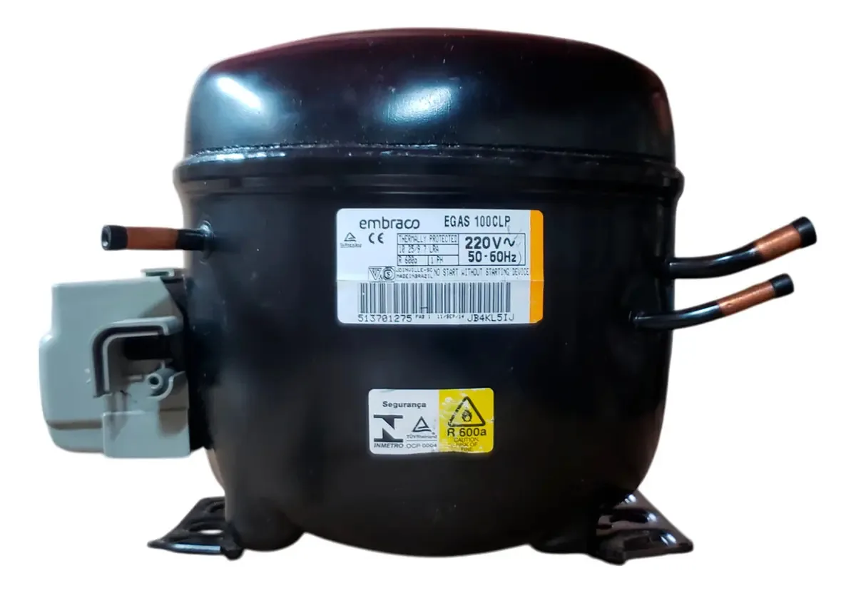 Compressor Embraco 1/3hp Egas100