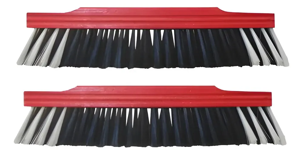 Kit 2 - Vassouras De Pelo Sintético 60cm S/cabo - Reforçada