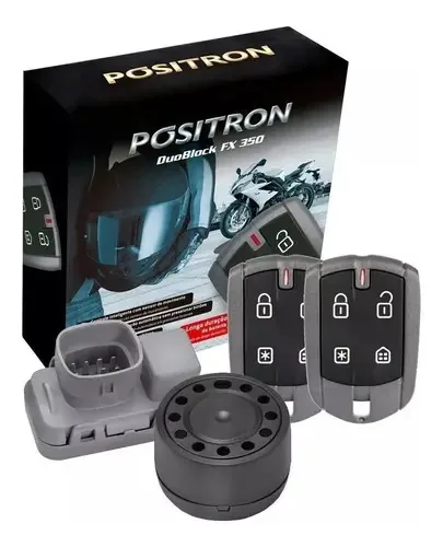 Alarme De Motocicleta Positron FX DB FX 350 G8
