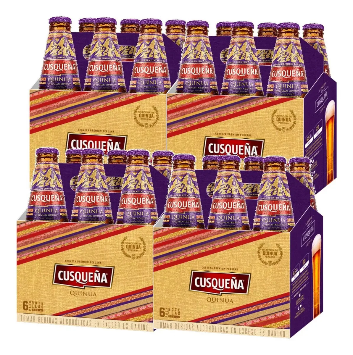 Cerveja Peruana Cusquena Quinua 330ml (24x)