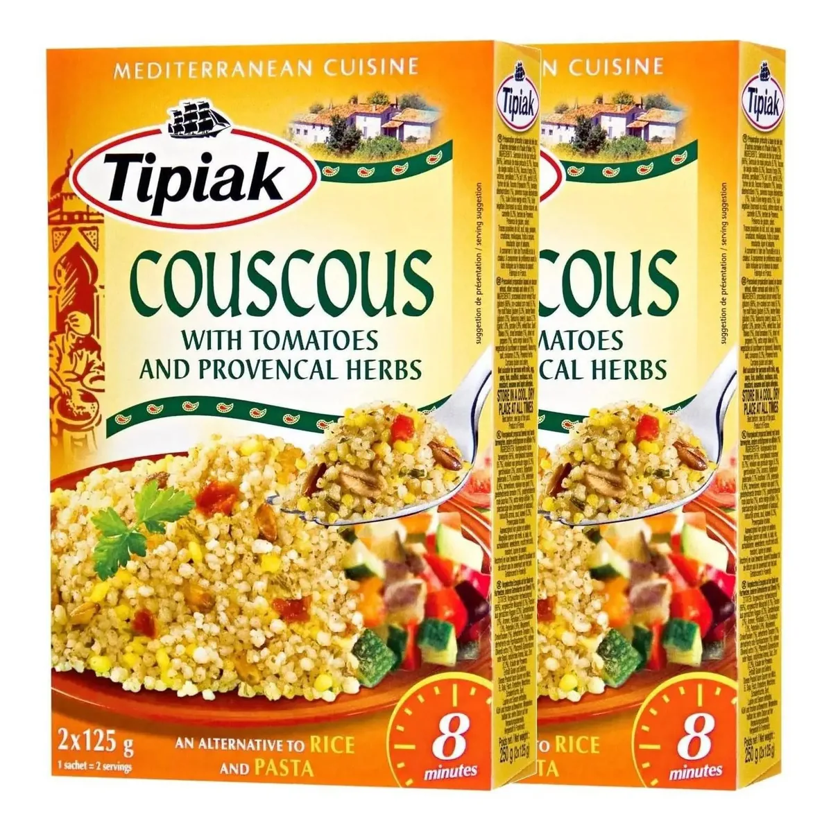 Couscous Tipiak Tomates Herbes De Provence 250g (2 Und)
