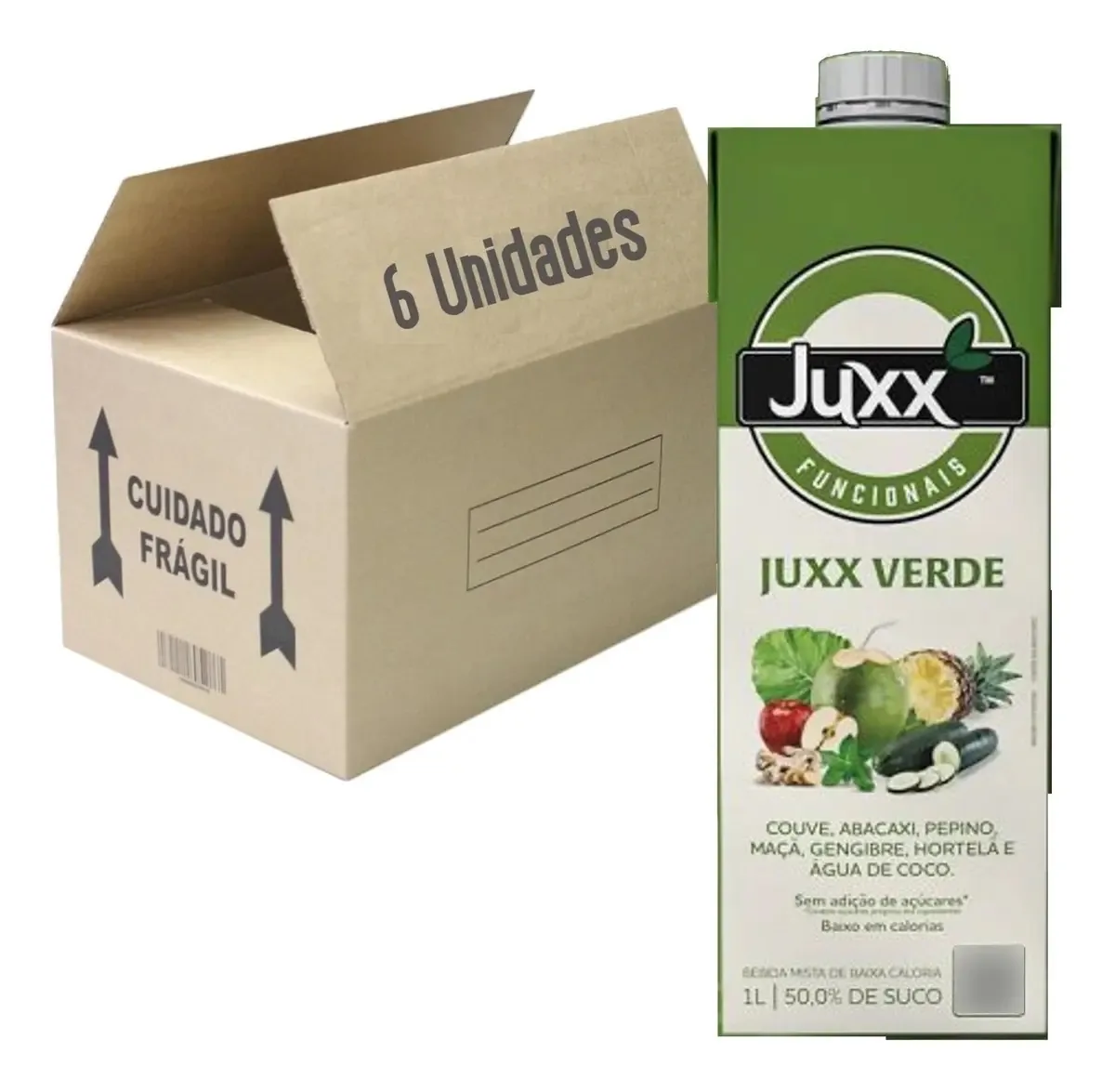 Suco Verde Juxx 1 Litro (6 Unidades)