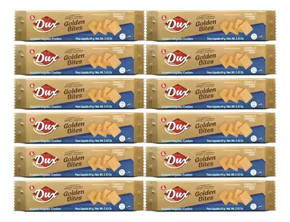 Cookies Bauduccp Dux Biscoitos Sabor Chocolate 69g
