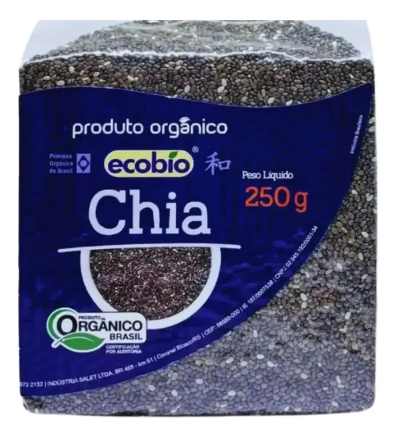Chia Semente Orgânica Ecobio - 250g
