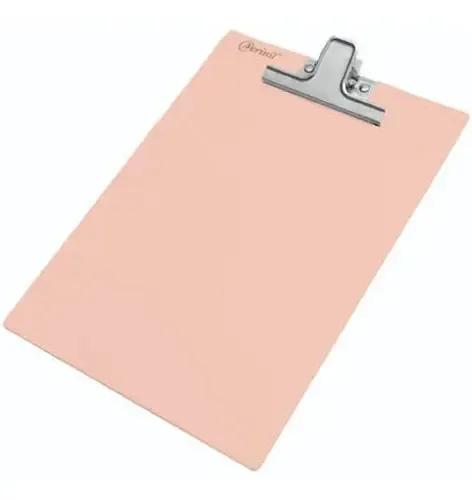 Prancheta Acrílica Marshmallow Coral A4 - Acrinil