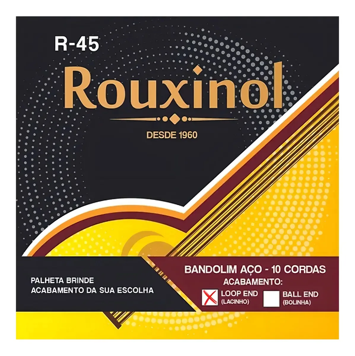 Encordoamento Rouxinol Para Bandolim 10 Cordas - R-45
