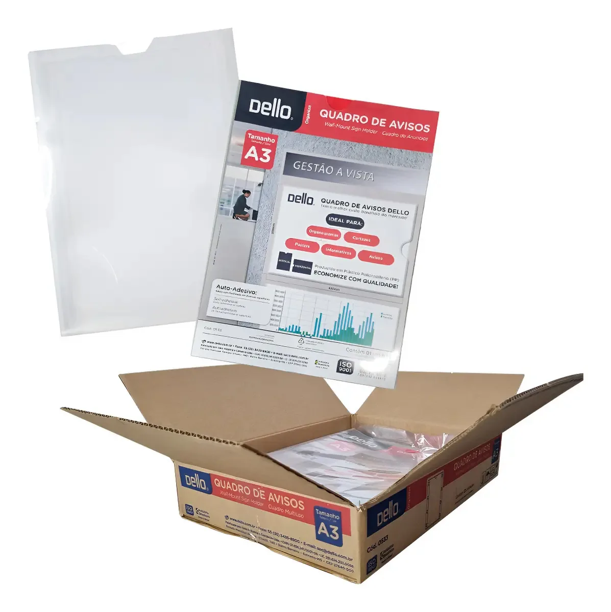 Quadro De Avisos A3 Cristal