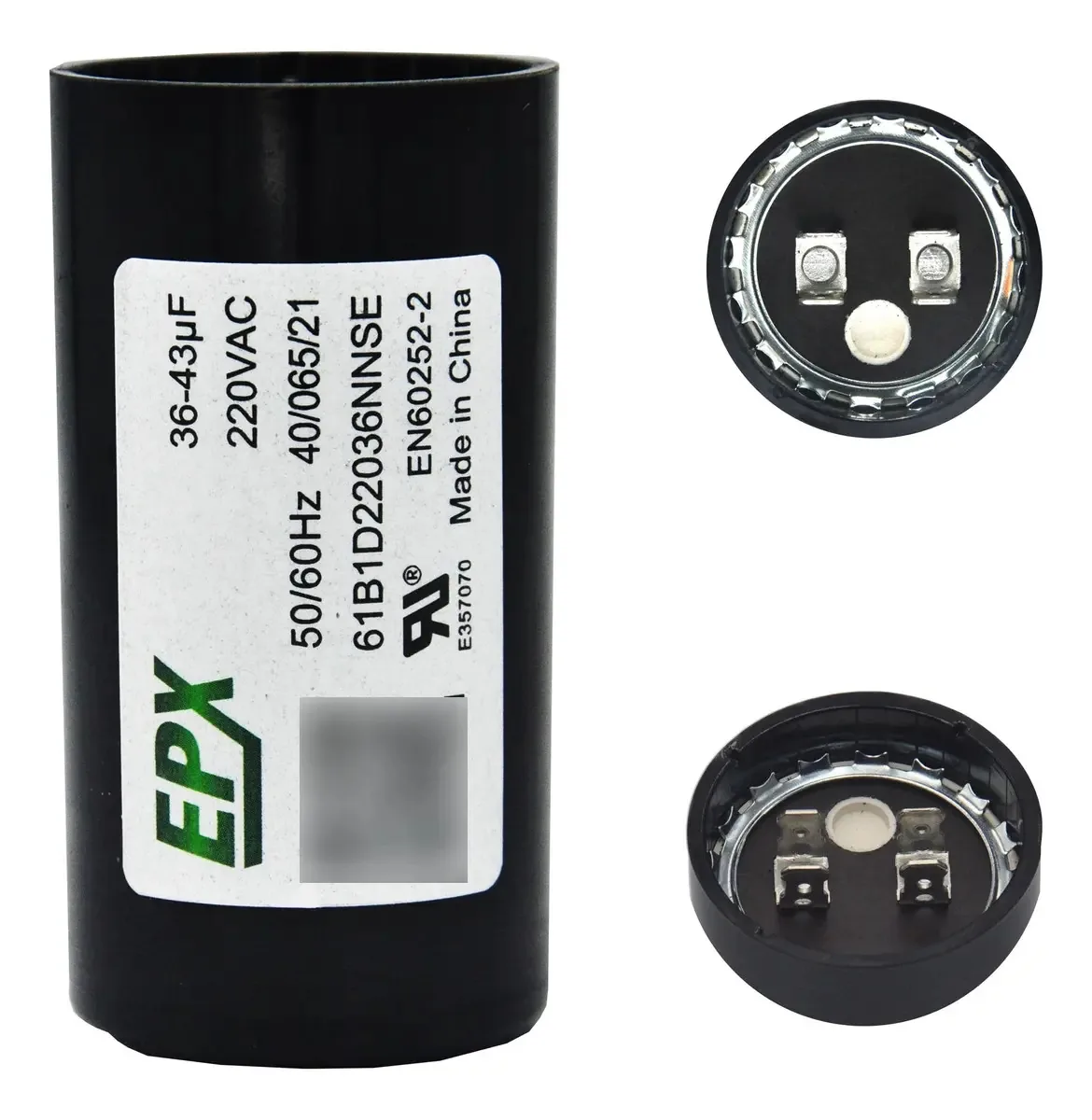 Capacitor Eletrolitico 36uf 220v Epx