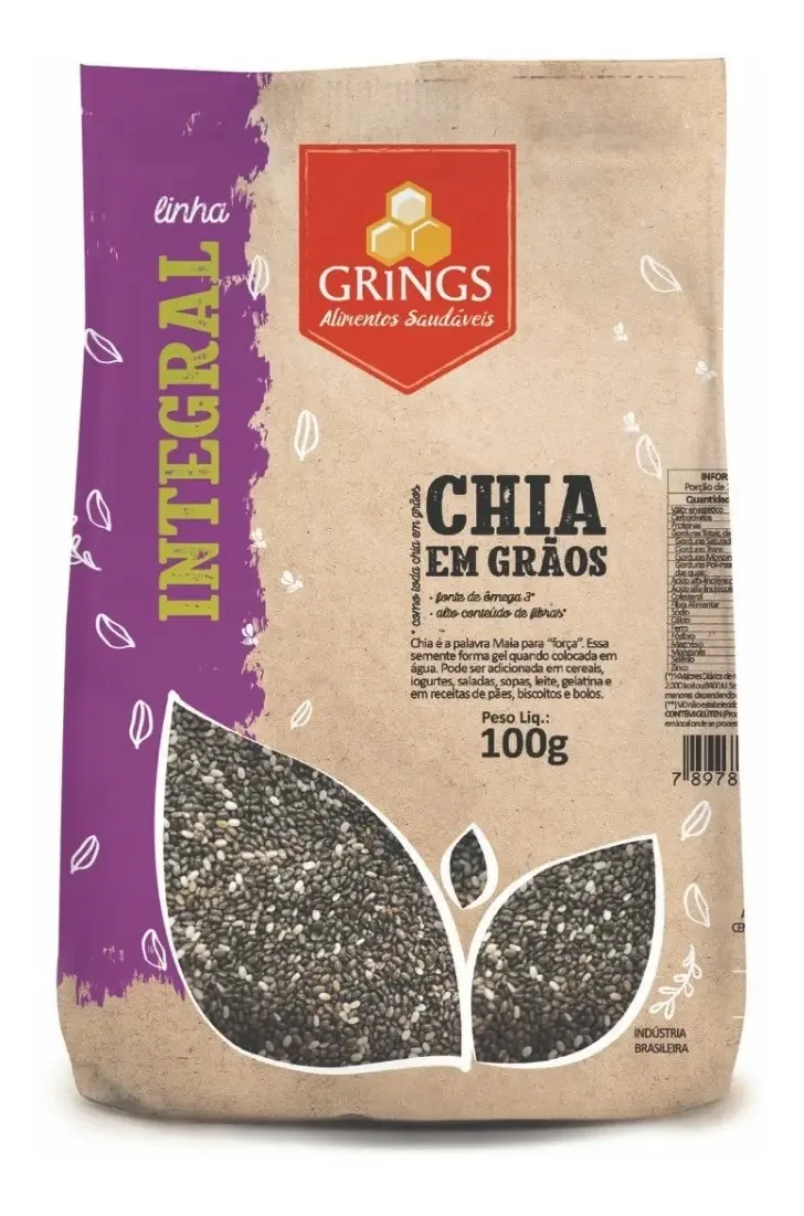 Grings Sementes Chia 100g