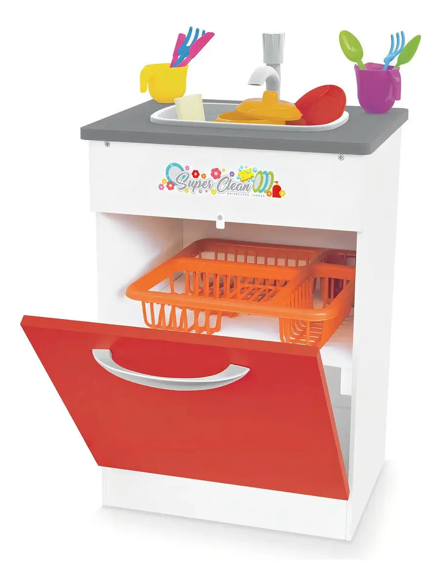 Pia Brinquedo Infantil Madeira Completa Junges