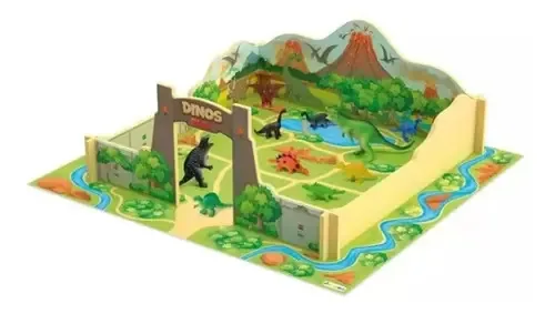 Junges. Playset Dinos Park