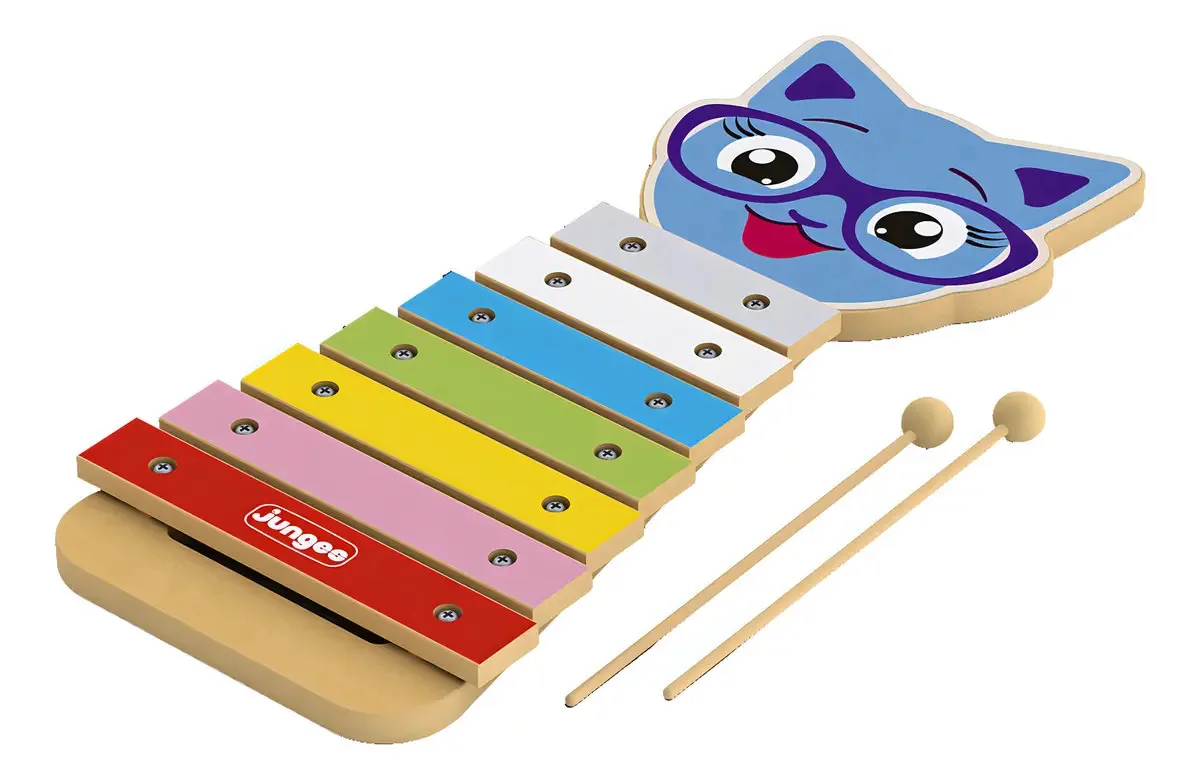 Brinquedo Infantil Xilofone Little Cat Junges