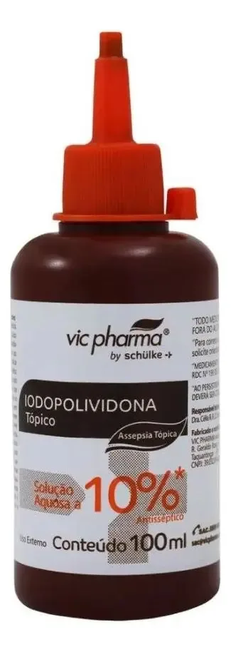 Iodopolividona Topico 10