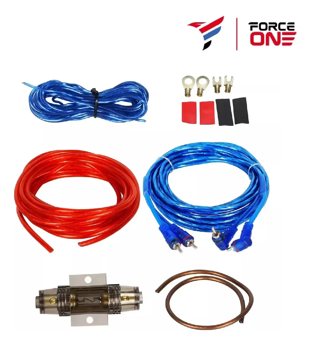 Kit Instalação Cabos Alta Performance Som Automotivo Sub