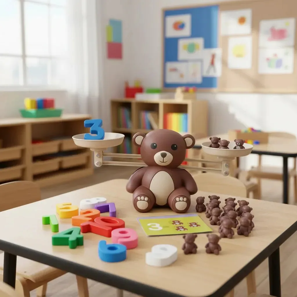 Balança Infantil Didática 8185 Poliplac