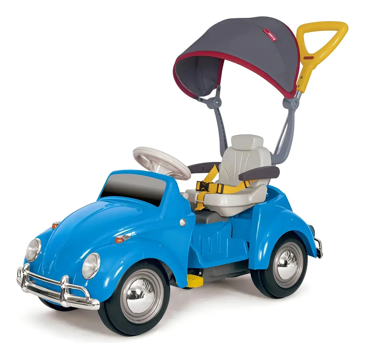 Mini Carro Infantil Pedal/passeio Fusca Azul Bubblecar