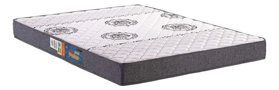 Colchão Casal Macio Espuma D28 138x188x20 Colchões Polar