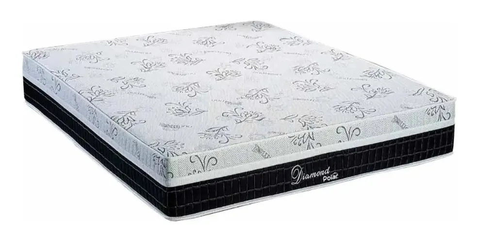 Colchão Queen Molas Ensacadas Colchões Polar Euro Pillow Antiácaro
