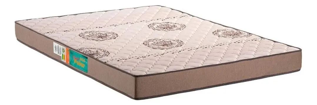 Colchão Casal Espuma D33 Colchões Polar Antiácaro 128x188cm