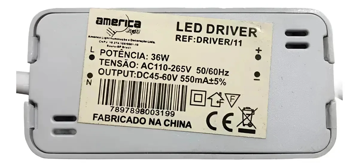 Enova Driver 36W Corrente doméstica