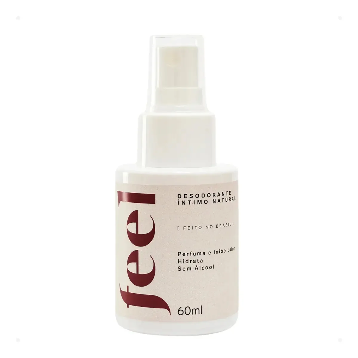 Desodorante Íntimo 60ml Vaginal Em Spray Saúde Vegano Neutro