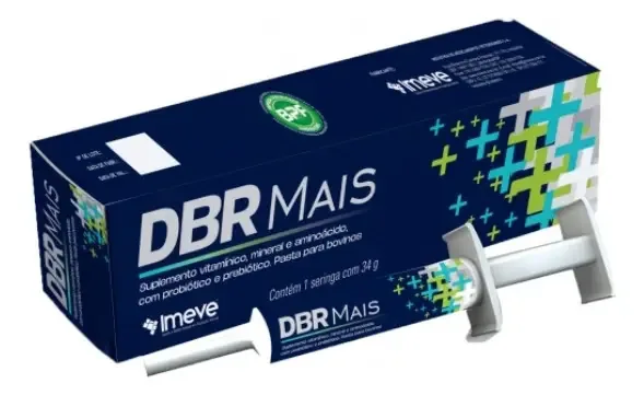 Dbr Mais Probiótico E Prebiótico Pasta P/ Bovinos Imeve 34g