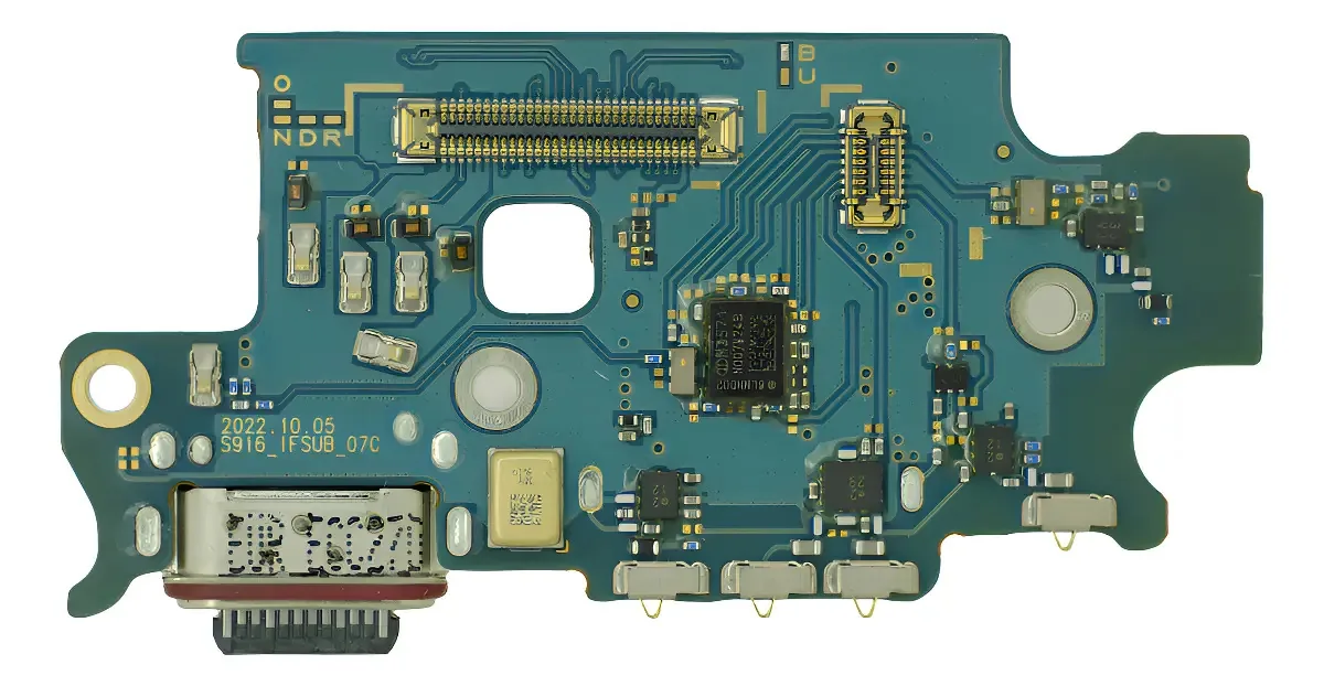 Placa Conector Carga Galaxy S23 Plus SM-S916B/DS
