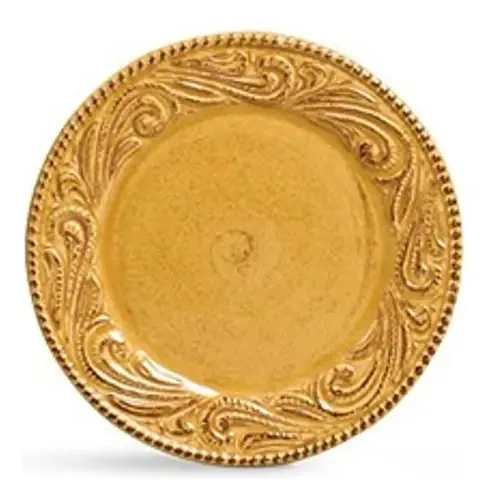 Conjunto Pratos Sobremesa Ravelo Mostarda