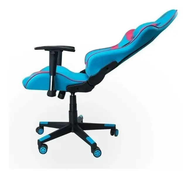 Cadeira Gamer Dazz Mermaid Series Azul Rosa Gaming