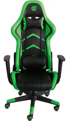 Cadeira Gamer Prime Dazz Cor Preto com Verde
