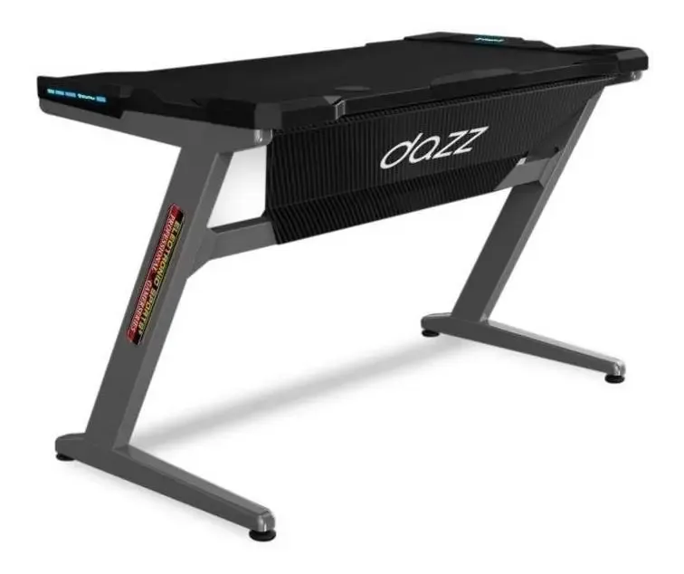 Mesa Gamer Dazz Eagle-preto