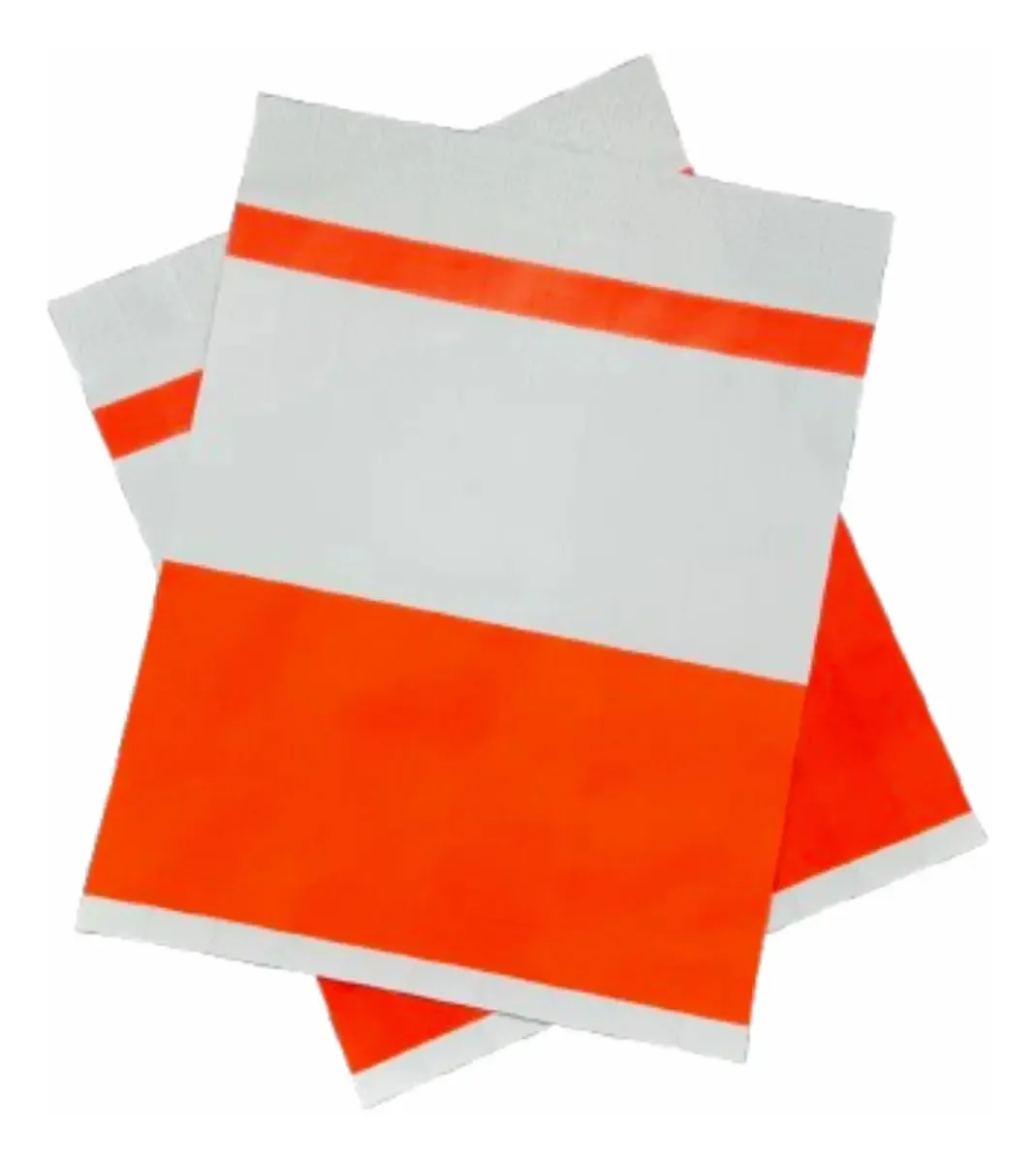 1.000 Pulseira De Identificação Para Impressão Jato De Tinta Cor Laranja Fluor