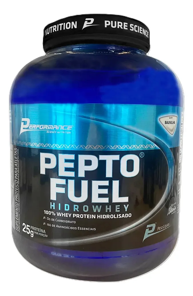 Pepto Fuel 1,8kg - Performance Nutrition Hidro Whey Sabor Baunilha