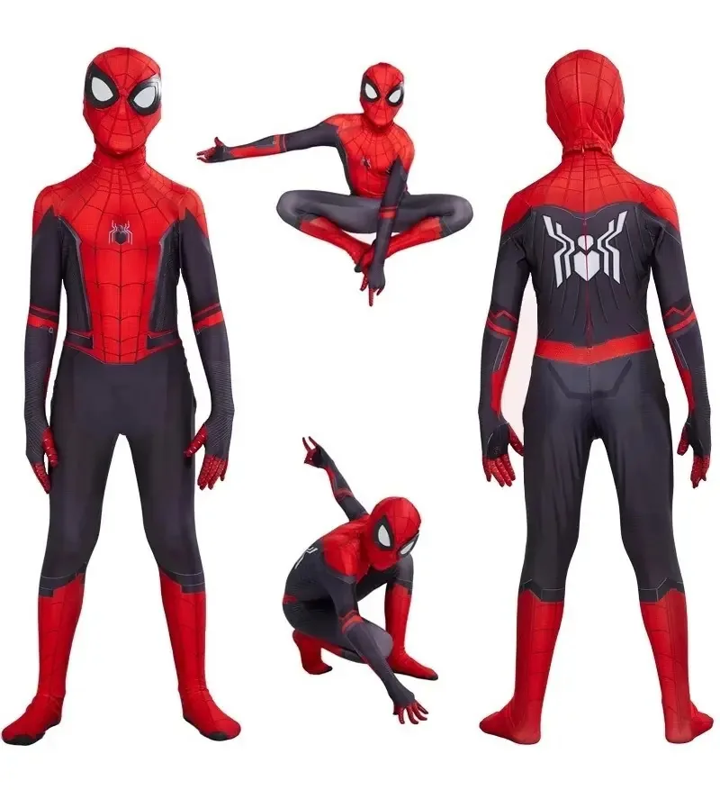 Fantasia Homem Aranha Longe De Casa Cosplay Adulto