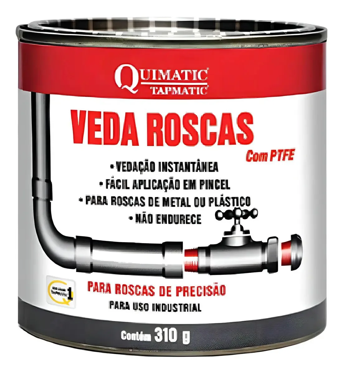 Veda Rosca Liq 310g Lata Tapmatic Ma1