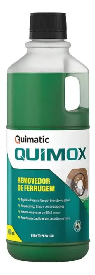 Removedor De Ferrugem Ultrarrápido 500ml Quimox