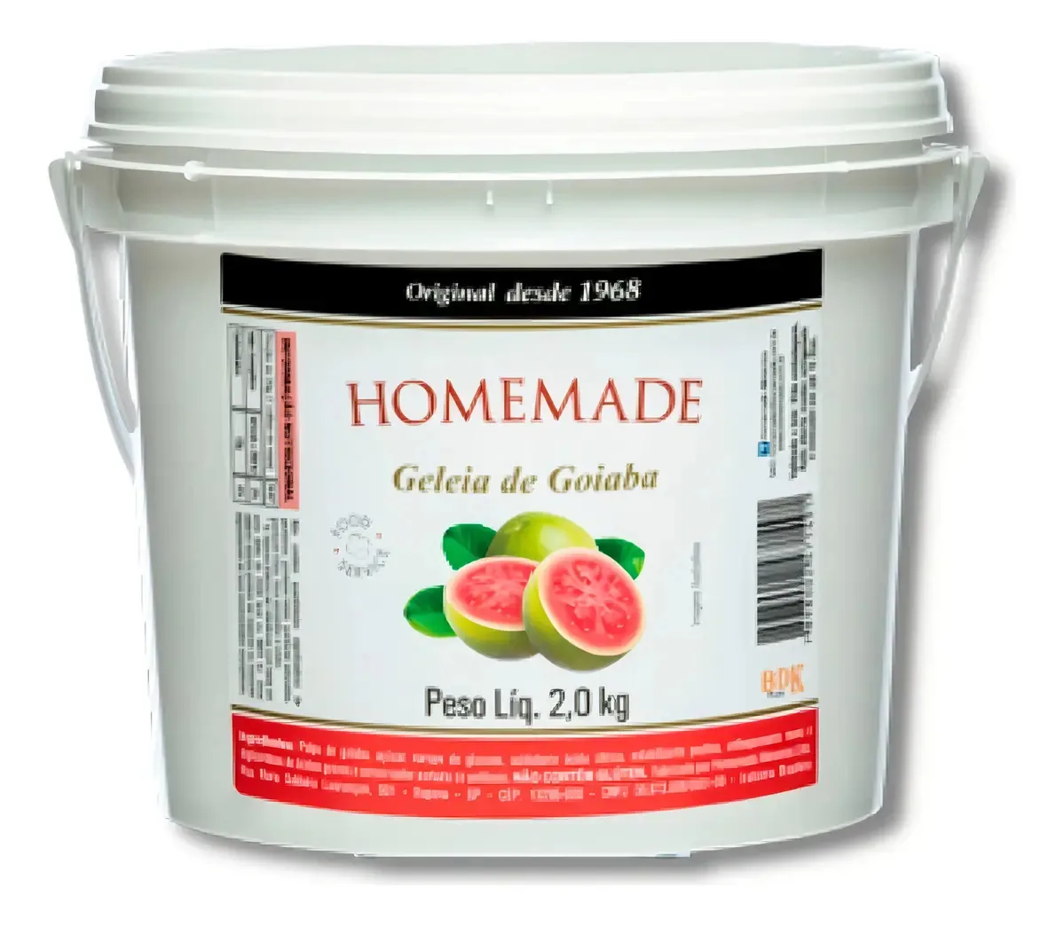Geleia Goiaba Homemade Em Balde 2kg