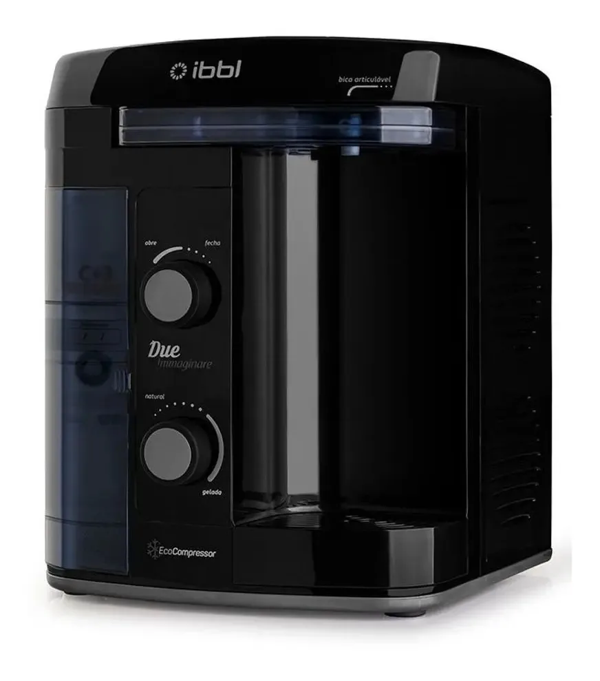 Purificador De Água Ibbl Due Immaginare Preto